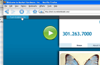 Turning On the Website Editor